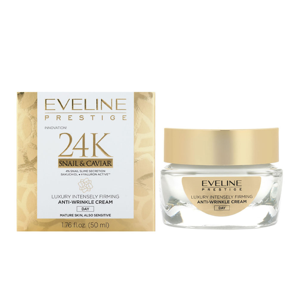 کرم ضد چروک اولاین مدل 24k snail caviar حجم 50 میلی لیتر
