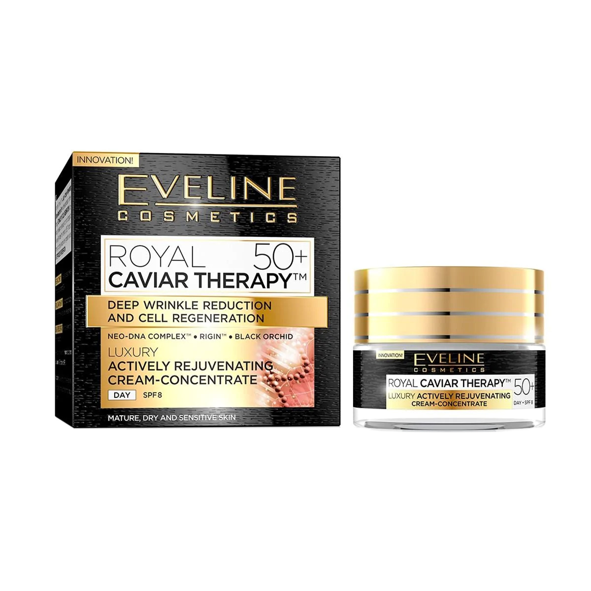 کرم ضد چروک اولاین مدل luxury actively rejuvenating 50 حجم 50 میلی لیتر