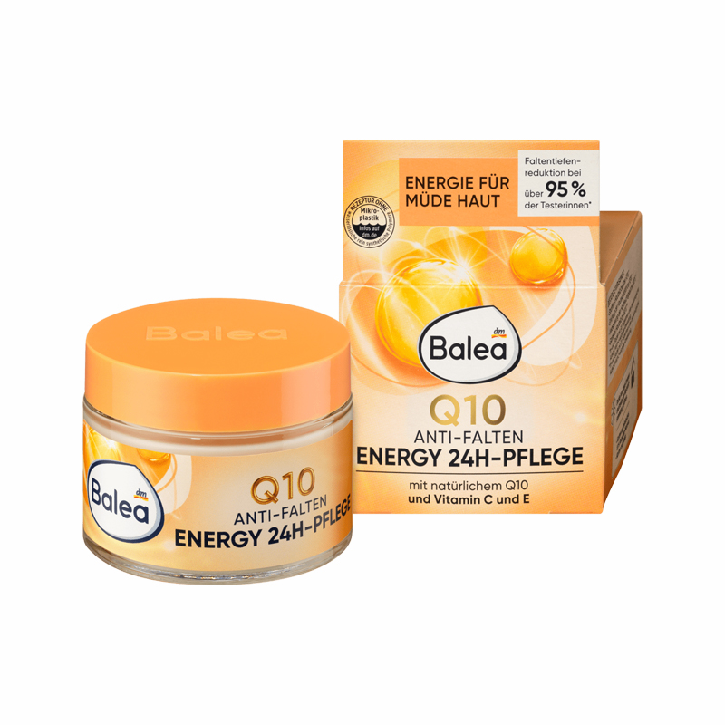 کرم ضد چروک باله آ مدل q10 energy 24h pflege حجم 50 میلی لیتر