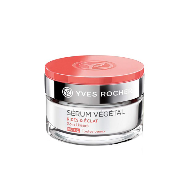 کرم ضد چروک شب ایو روشه سری serum vegetal مدل radiance حجم ۵۰ میلی لیتر