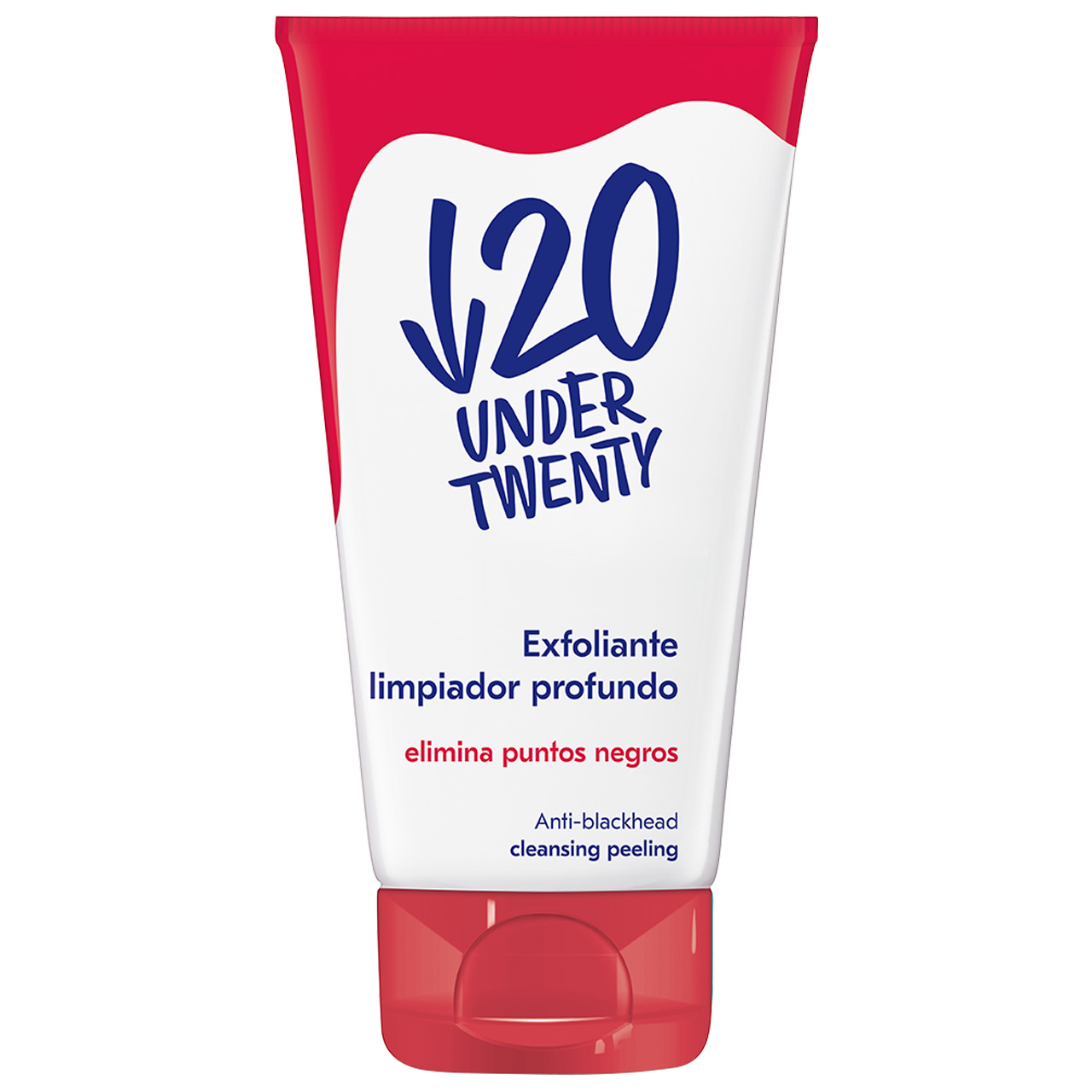 کرم لایه بردار آندر 20 مدل anti blackhead cleansing peeling حجم 150میلی لیتر