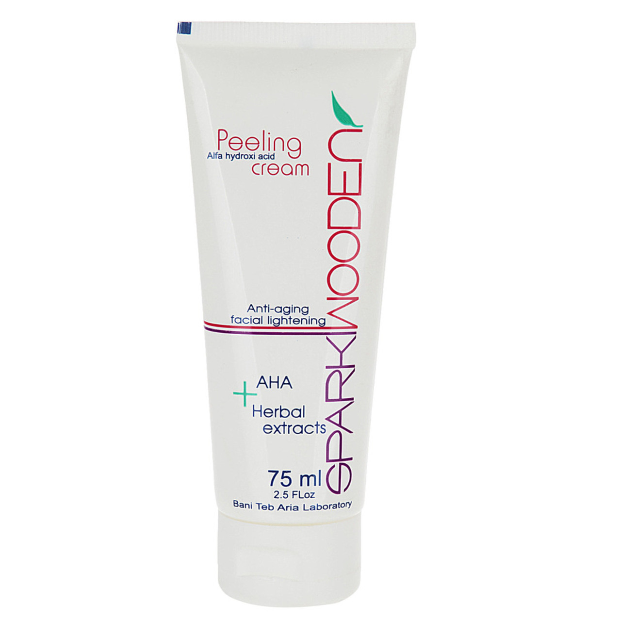 کرم لایه بردار اسپارک وودن مدل peeling حجم 75 میلی لیتر