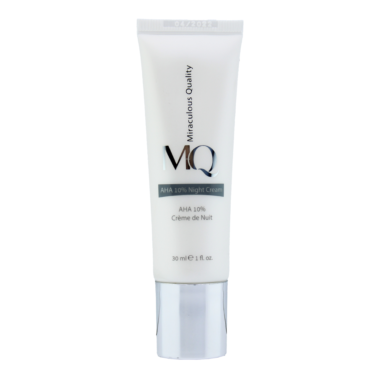 کرم لایه بردار ام کیو مدل aha 10درصد night cream حجم 30 میلی لیتر