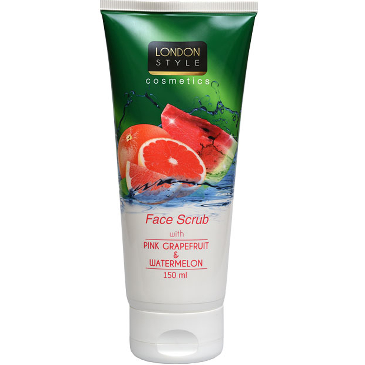کرم لایه بردار صورت لندن استایل مدل grapefruit & watermelon حجم 150 میلی لیتر