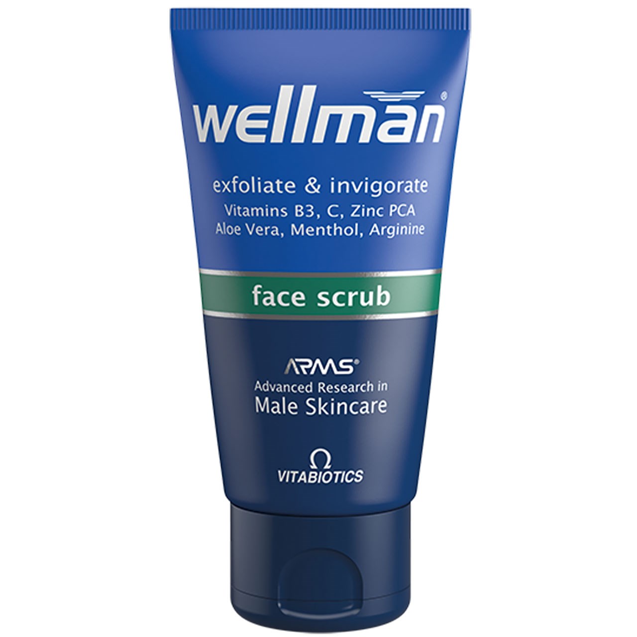 کرم لایه بردار پوست ولمن مدل face scrub حجم 75 میلی لیتر