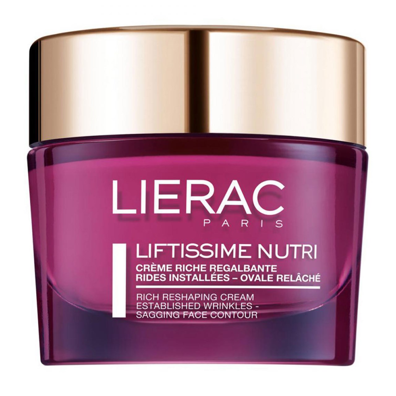 کرم لیفتینگ و مغذی لیراک سری liftissime مدل nutri rich reshaping حجم 50 میلی لیتر