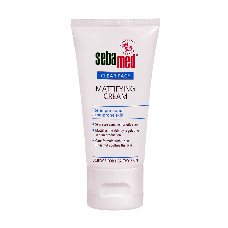 کرم مات کننده صورت سبامد مدل anti acne حجم 50 میلی لیتر