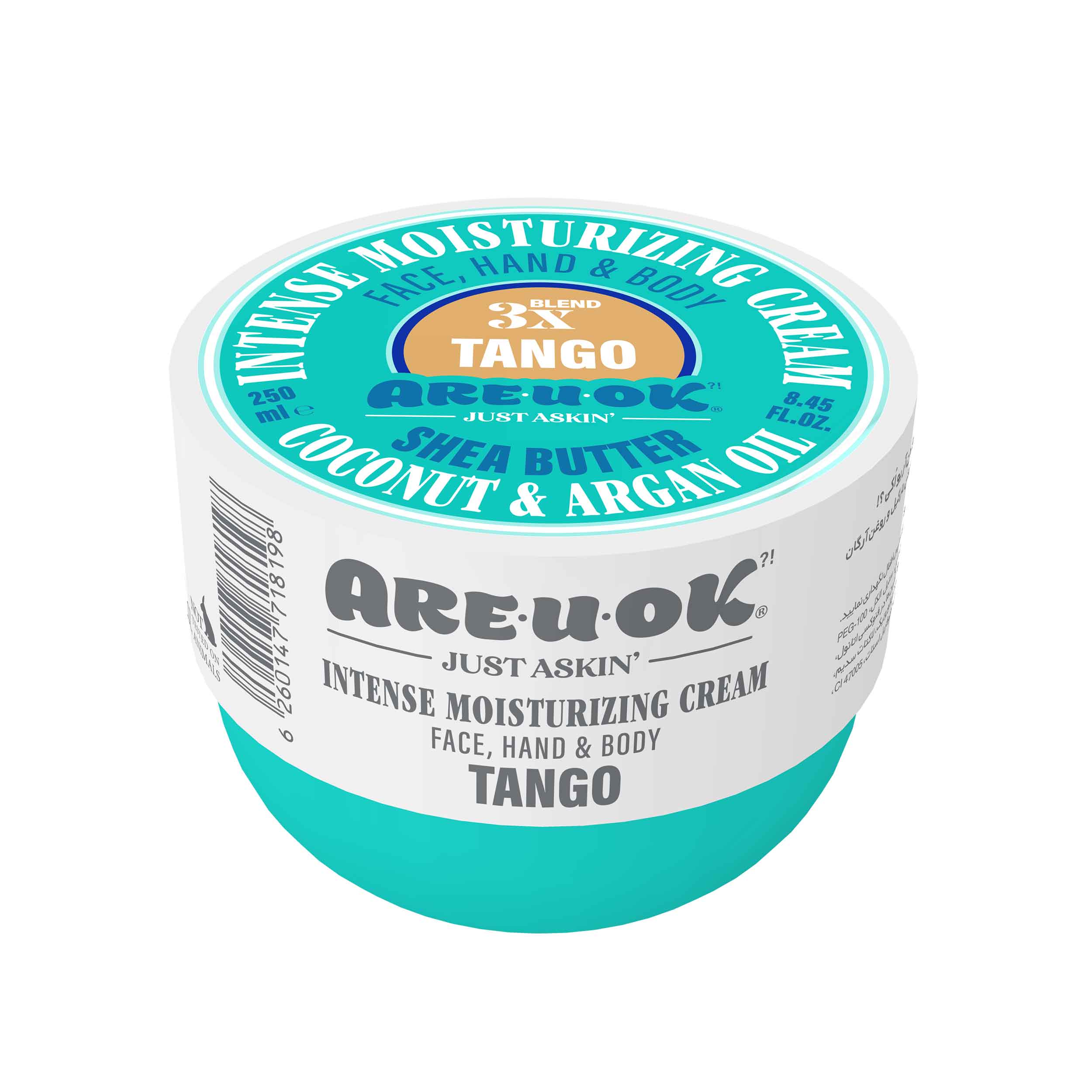 کرم مرطوب کننده آر یو اوکی مدل tango حجم 250 میلی لیتر