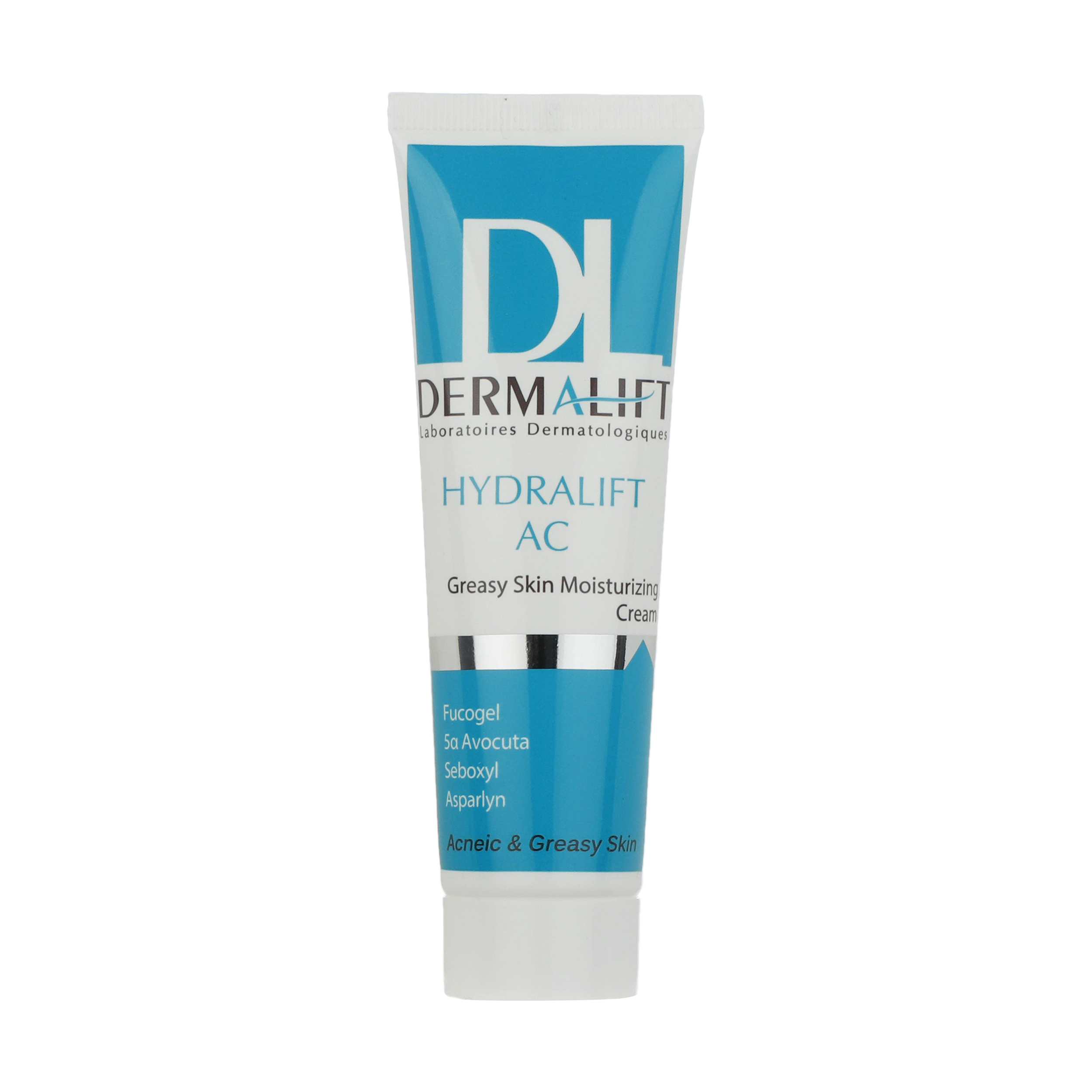 کرم مرطوب کننده درمالیفت مدل hydralift ac cream مناسب پوست های چرب حجم 50 میلی لیتر