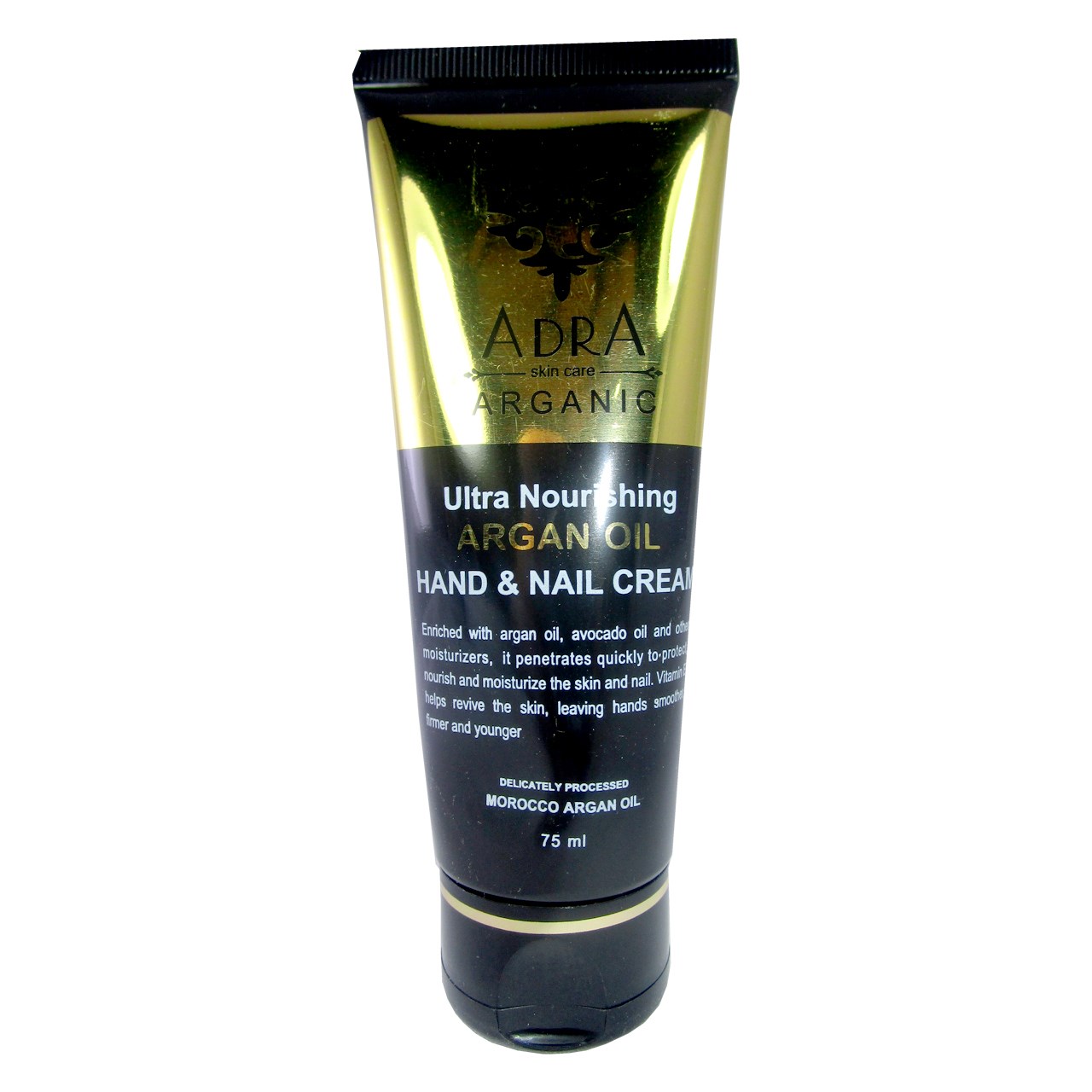 کرم مرطوب کننده دست آدرا مدل argan oil حجم 75 میلی لیتر