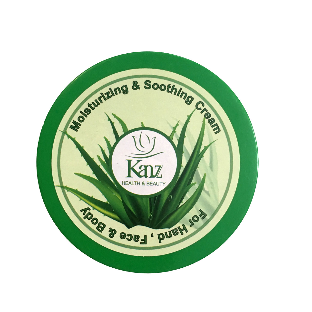 کرم مرطوب کننده دست و صورت کنز مدل aloevera حجم 200 میلی لیتر