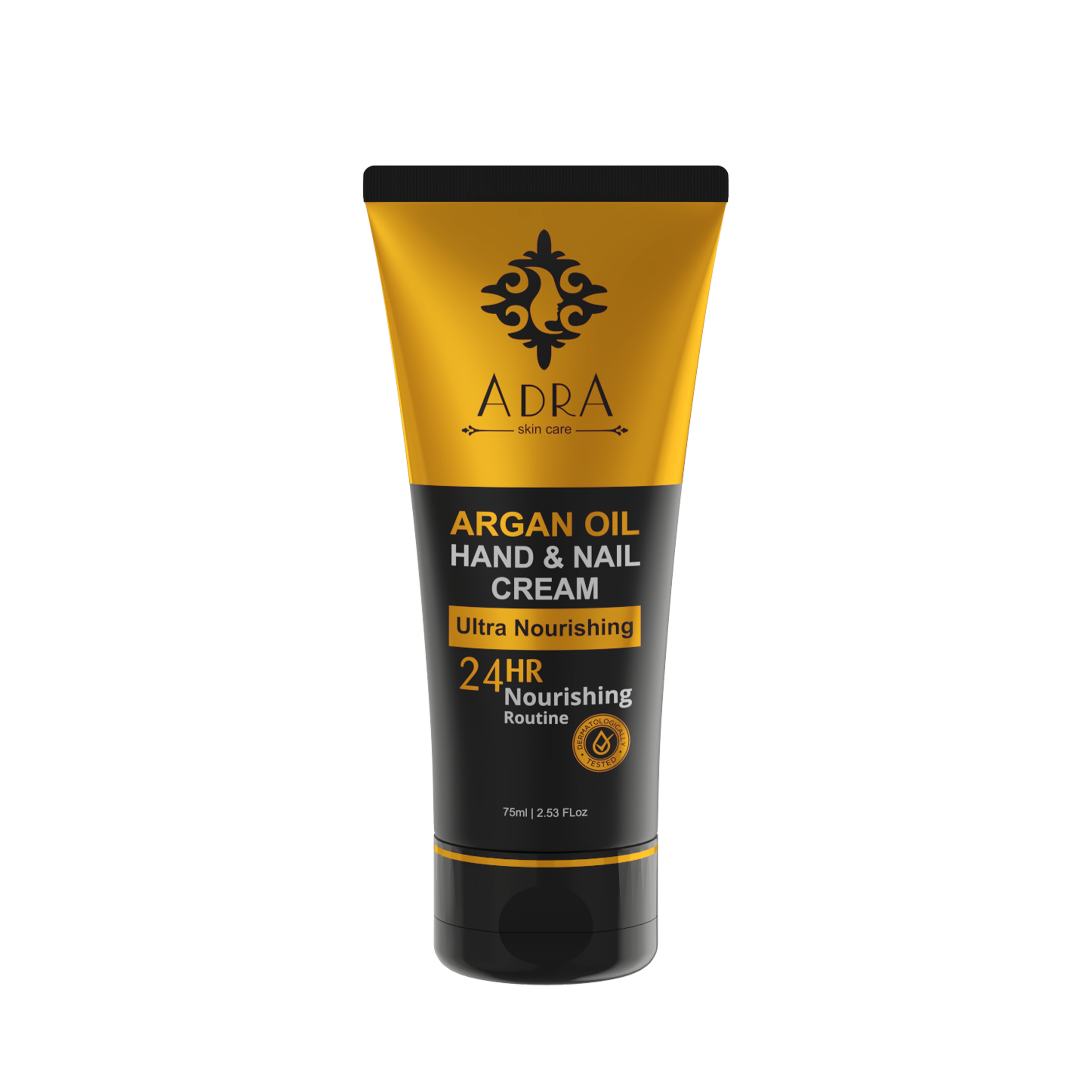 کرم مرطوب کننده دست و ناخن آدرا مدل argan oil حجم 75 میلی لیتر