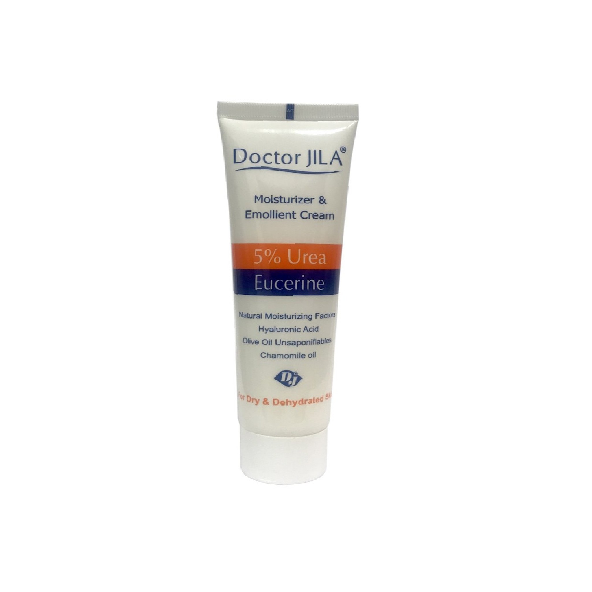 کرم مرطوب کننده دکتر ژیلا سری emolient مدل eucerin حجم ۷۵ میلی لیتر