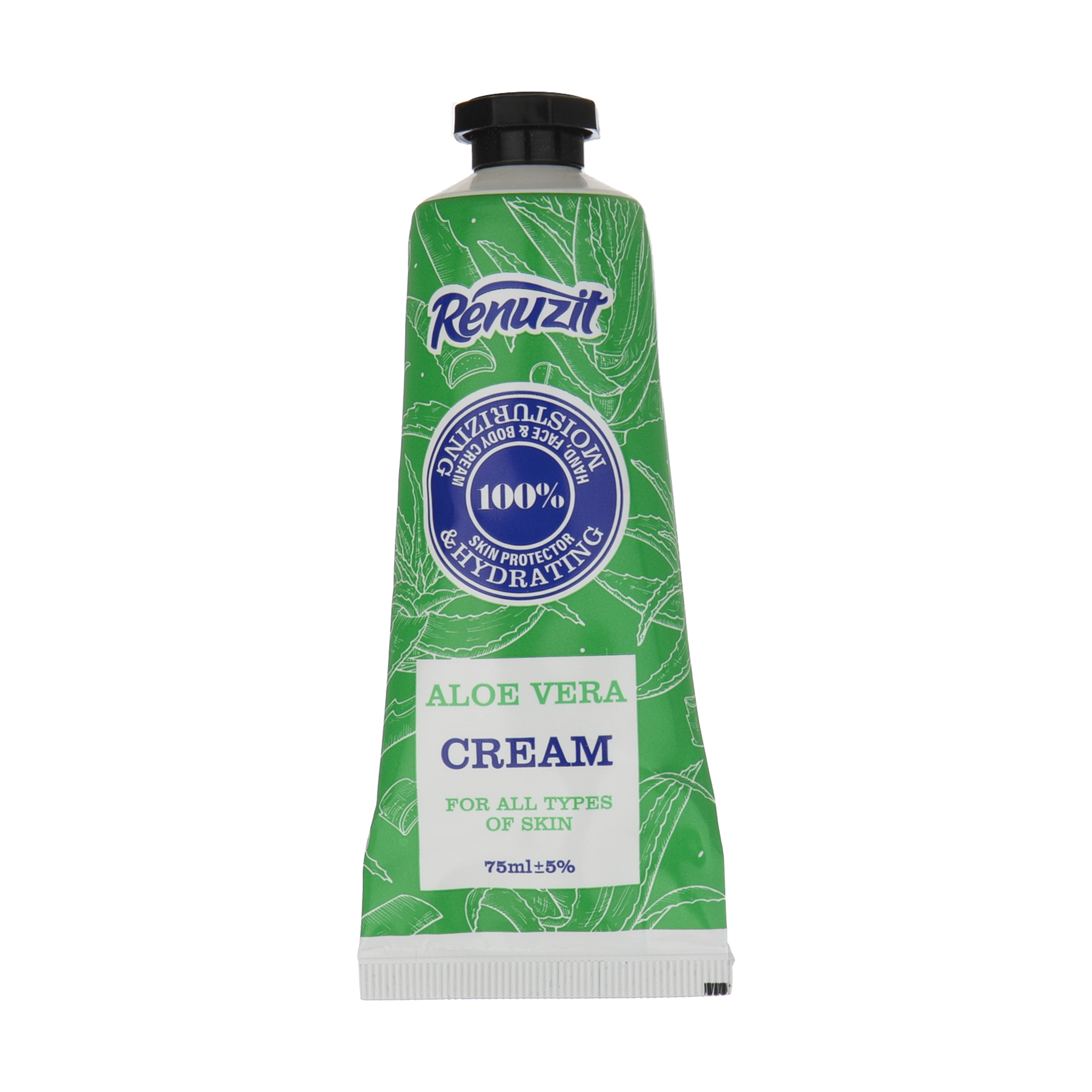 کرم مرطوب کننده رینوزیت مدل aloe vera حجم 75 میلی لیتر