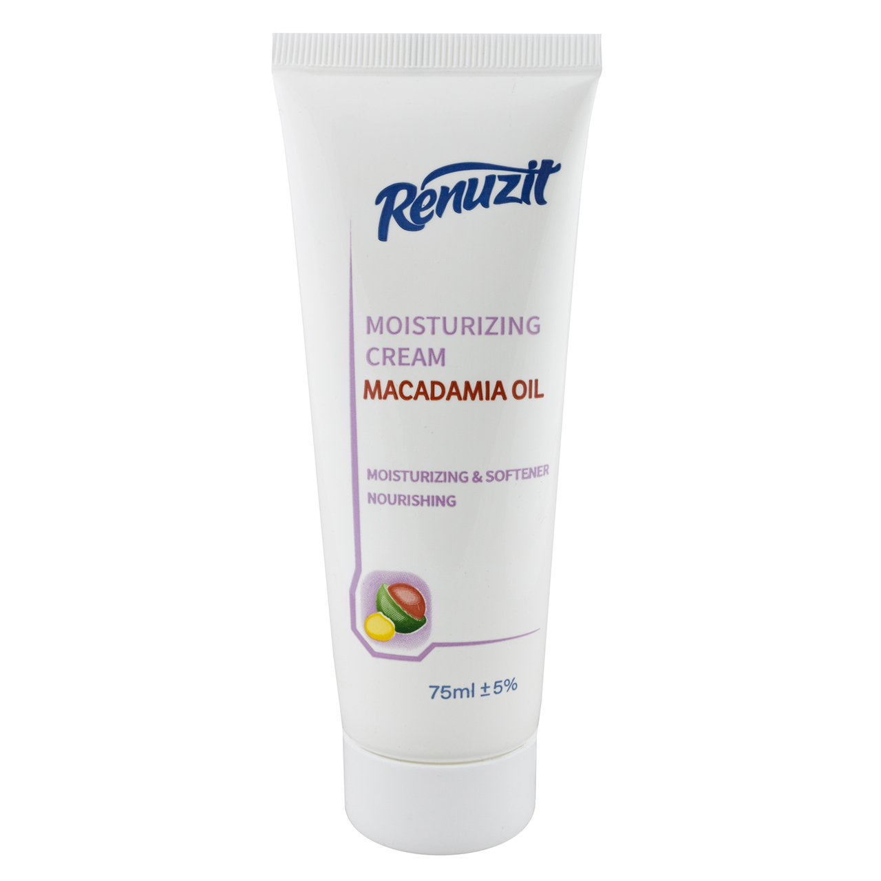 کرم مرطوب کننده رینوزیت مدل macadamia oil حجم 75 میلی لیتر