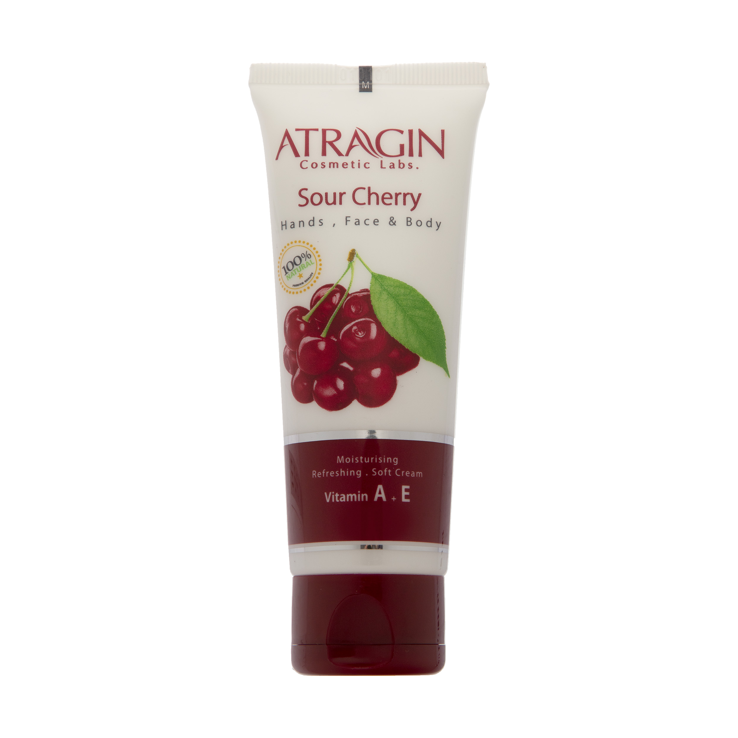 کرم مرطوب کننده عطرآگین مدل sour cherry حجم 75 میلی لیتر