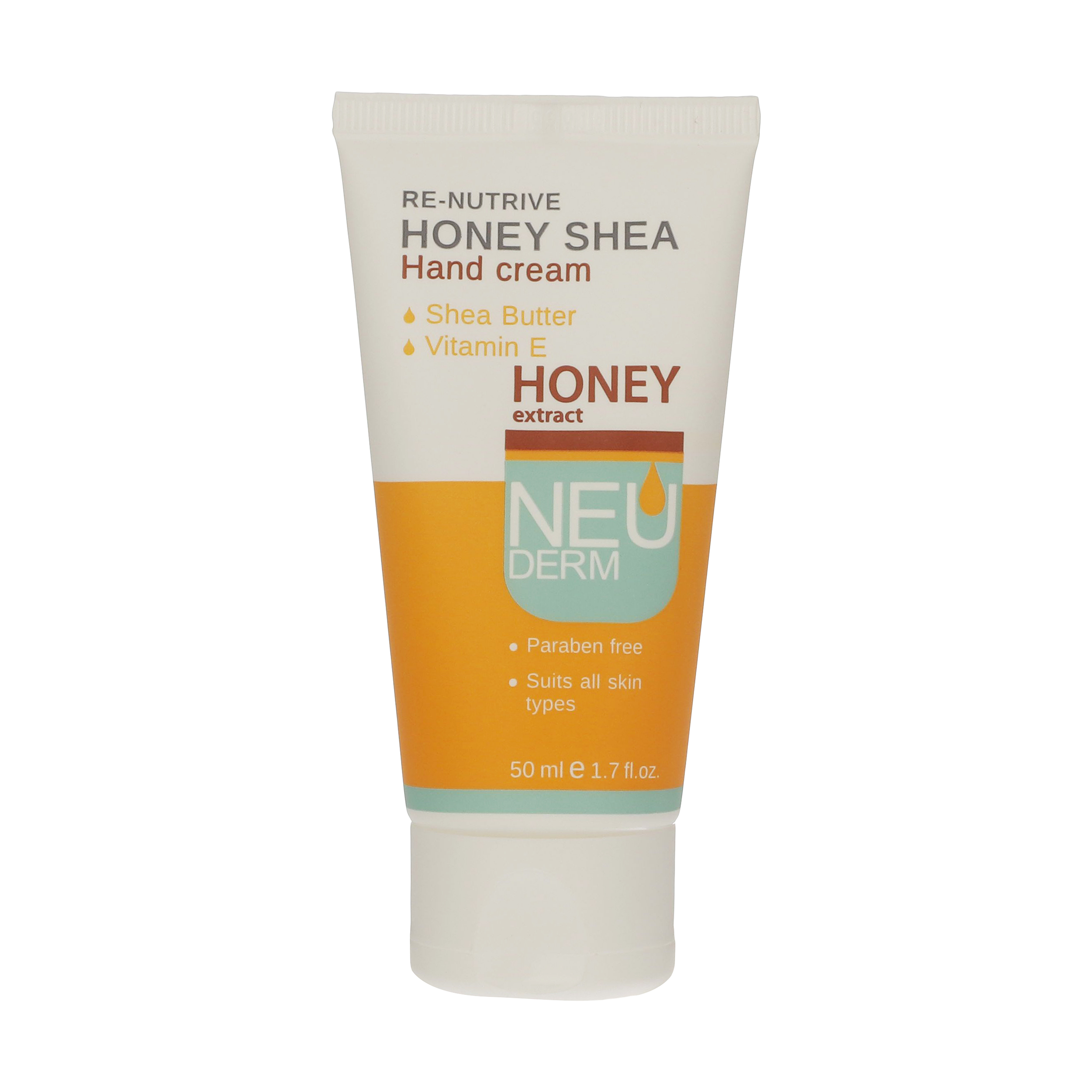 کرم مرطوب کننده نئودرم مدل re nutrive honey shea حجم 50 میلی لیتر