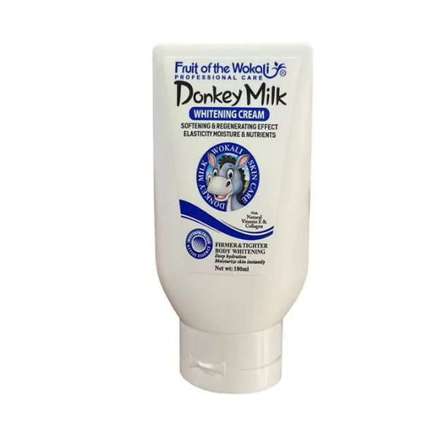 کرم مرطوب کننده وکالی مدل donkey milk حجم 180 میلی لیتر