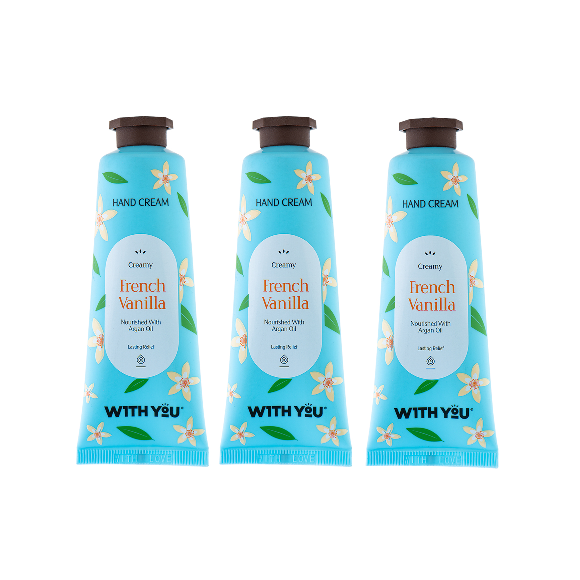 کرم مرطوب کننده ویت یو مدل french vanilla حجم 50 میلی لیتر مجموعه 3 عددی
