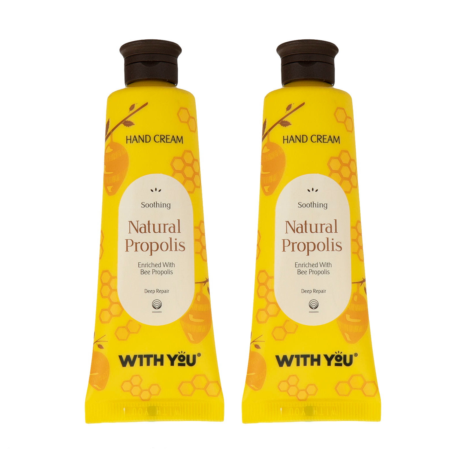 کرم مرطوب کننده ویت یو مدل natural propolis حجم 50 میلی لیتر مجموعه 2 عددی