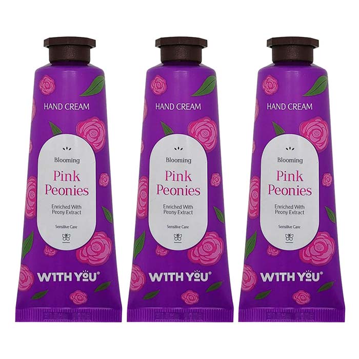 کرم مرطوب کننده ویت یو مدل pink peonies حجم 50 میلی لیتر مجموعه 3 عددی