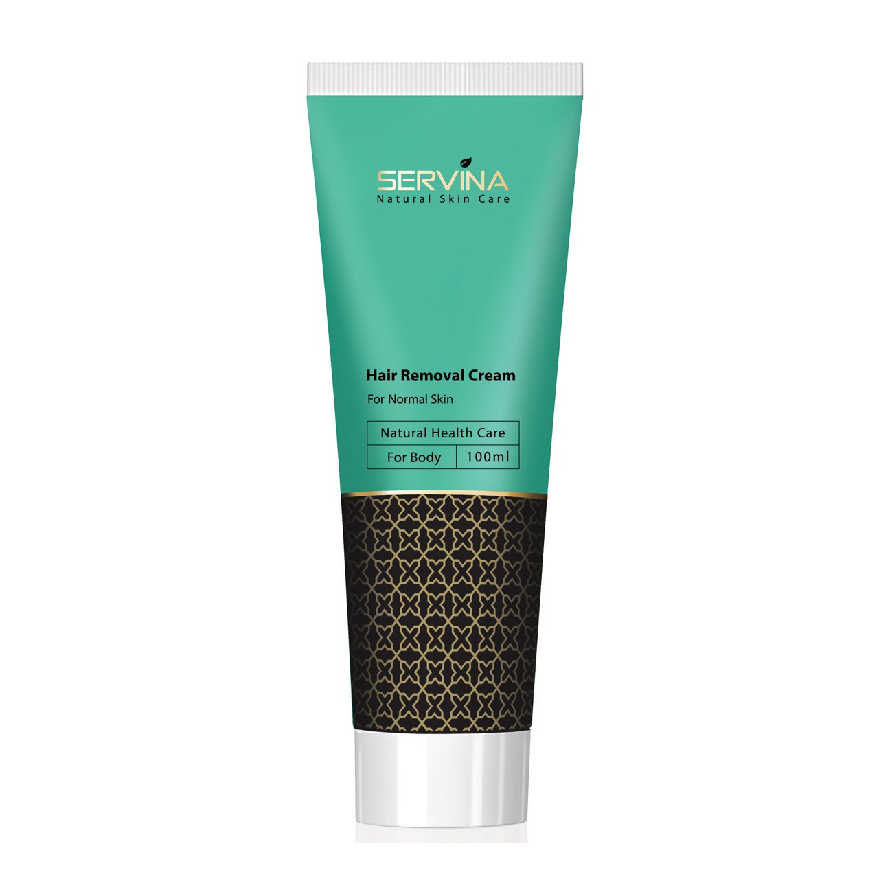 کرم مو بر بدن سروینا مدل normal skin حجم 100 میلی لیتر