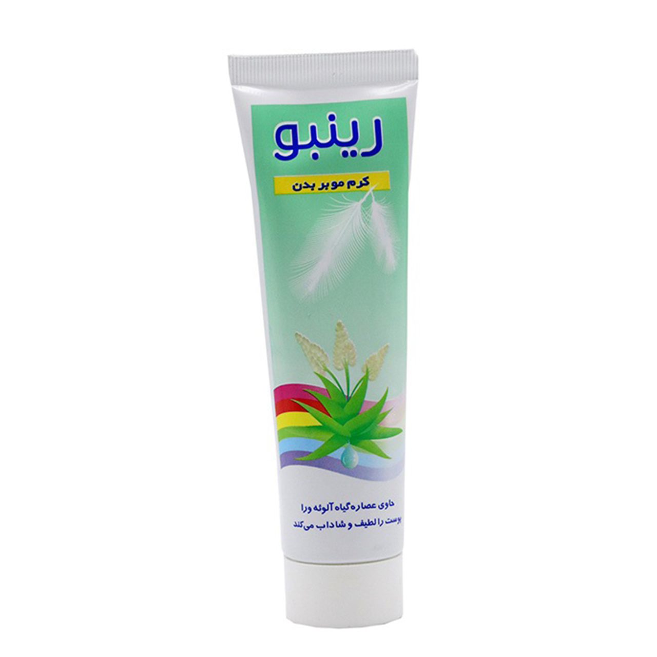کرم موبر بدن رینبو مدل depilatory cream حجم 100 میلی لیتر