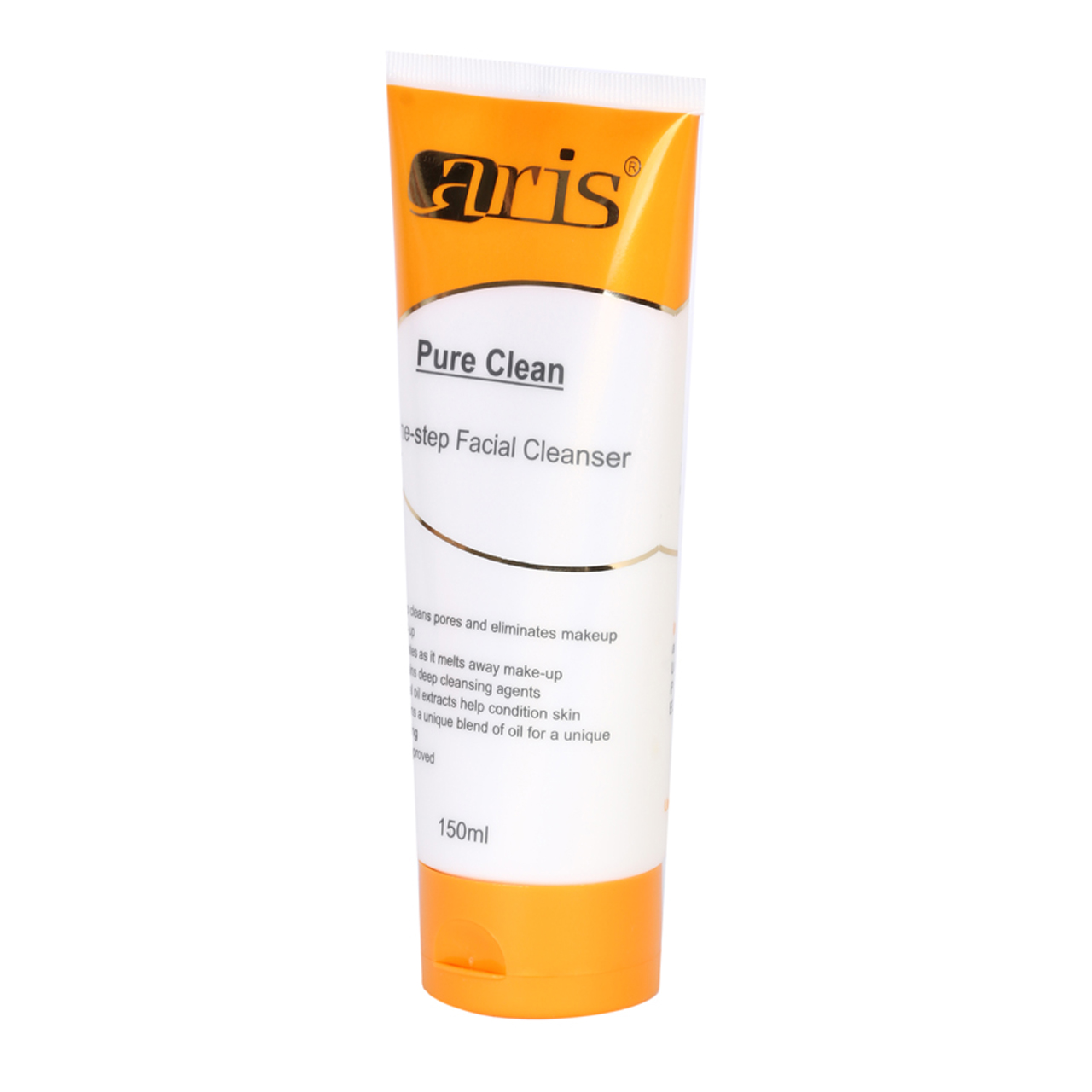 کرم پاک کننده صورت اریس مدل pure clean حجم 150 میلی لیتر