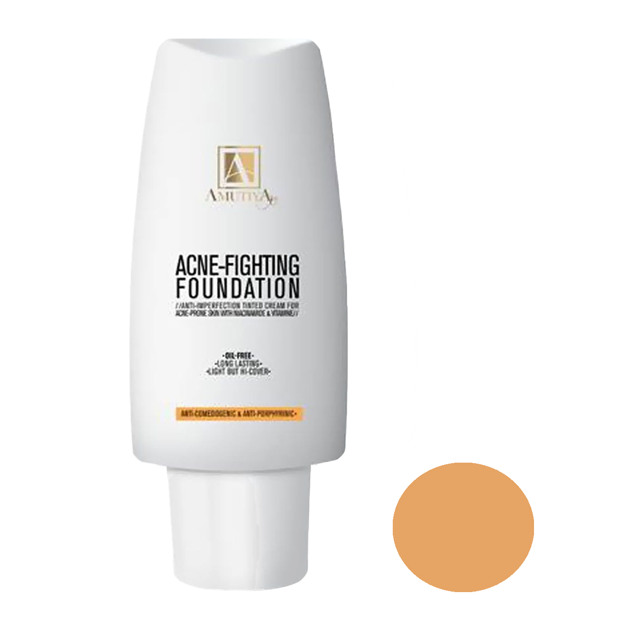 کرم پودر آموتیا مدل acne_fighting شماره 420 حجم 30 میلی لیتر