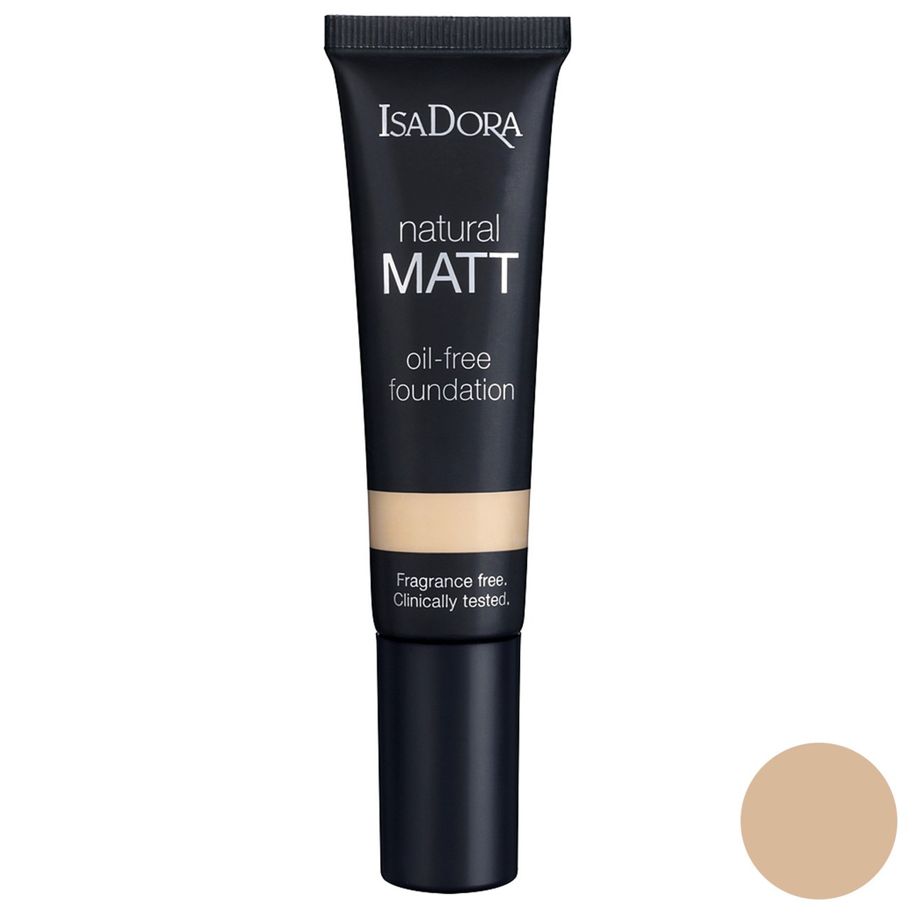 کرم پودر ایزادورا مدل natural matt oil free شماره 10 حجم 30 میلی لیتر