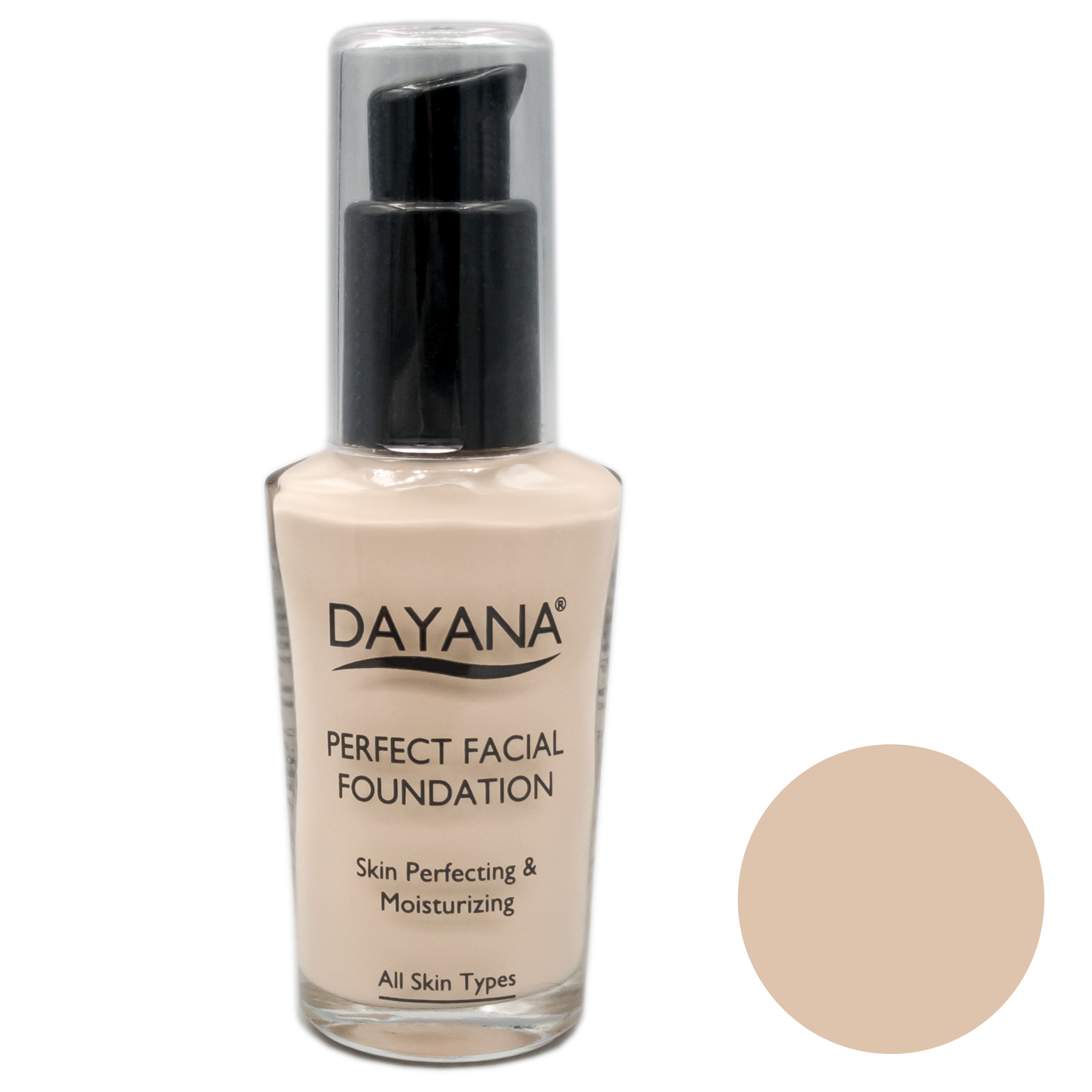 کرم پودر دایانا مدل perfect facial foundation شماره 04 حجم 30 میلی لیتر