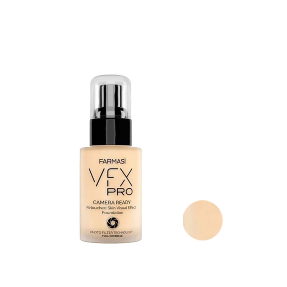کرم پودر فارماسی مدل vfx pro شماره 03 حجم 30 میلی لیتر
