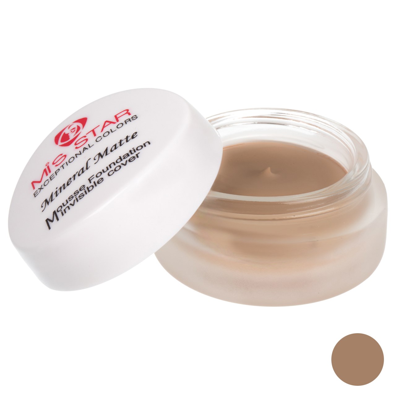 کرم پودر فشرده گریم میستار مدلmm 01 شماره 1