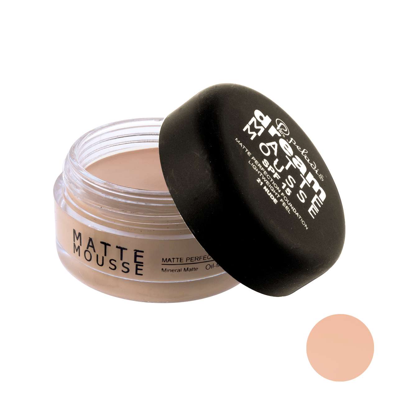 کرم پودر فشرده گریم پارس پلادیس سری matte mousse شماره 304