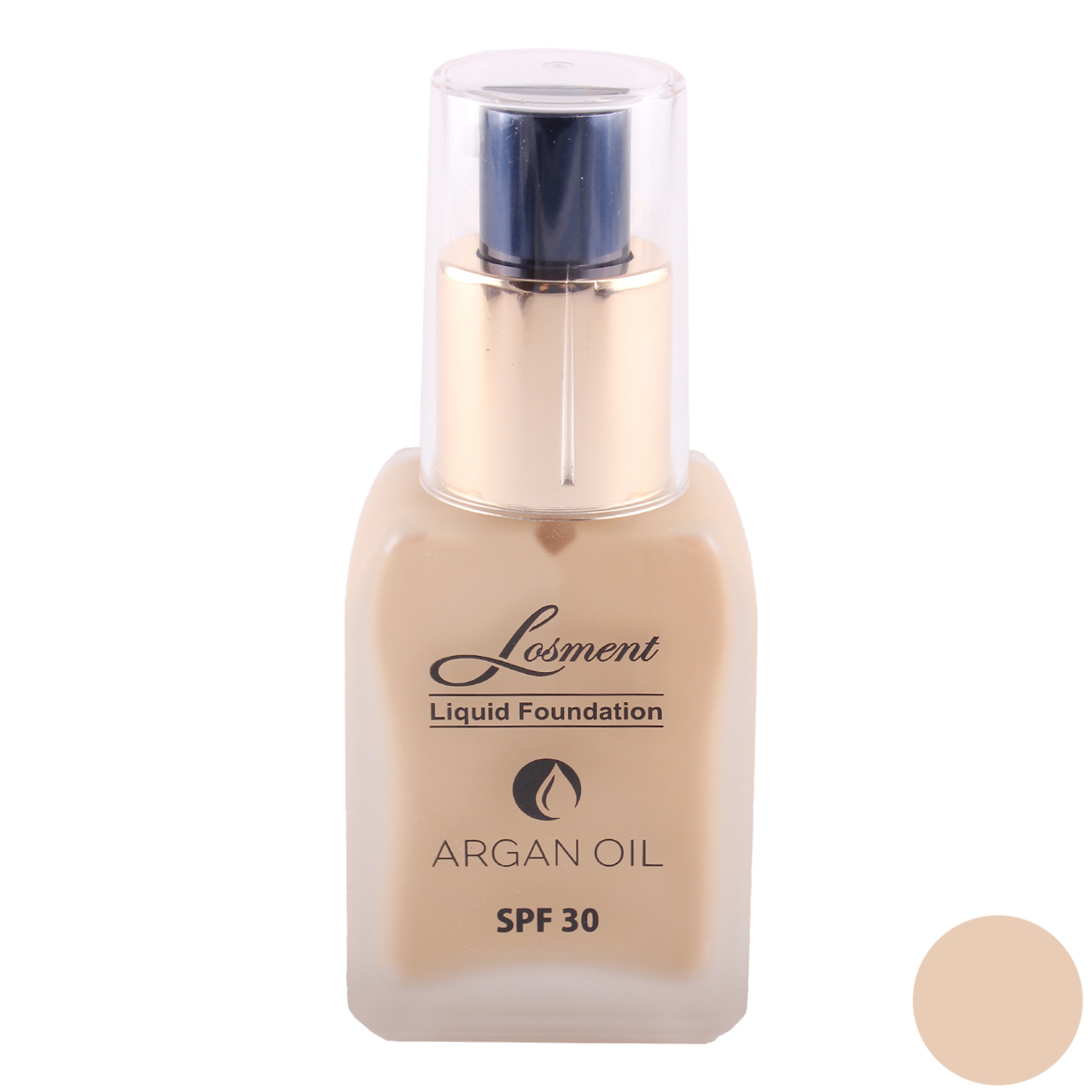 کرم پودر لوسمنت spf30 حاوی روغن آرگان و آلوئه ورا شماره l202 حجم 36 میلی لیتر