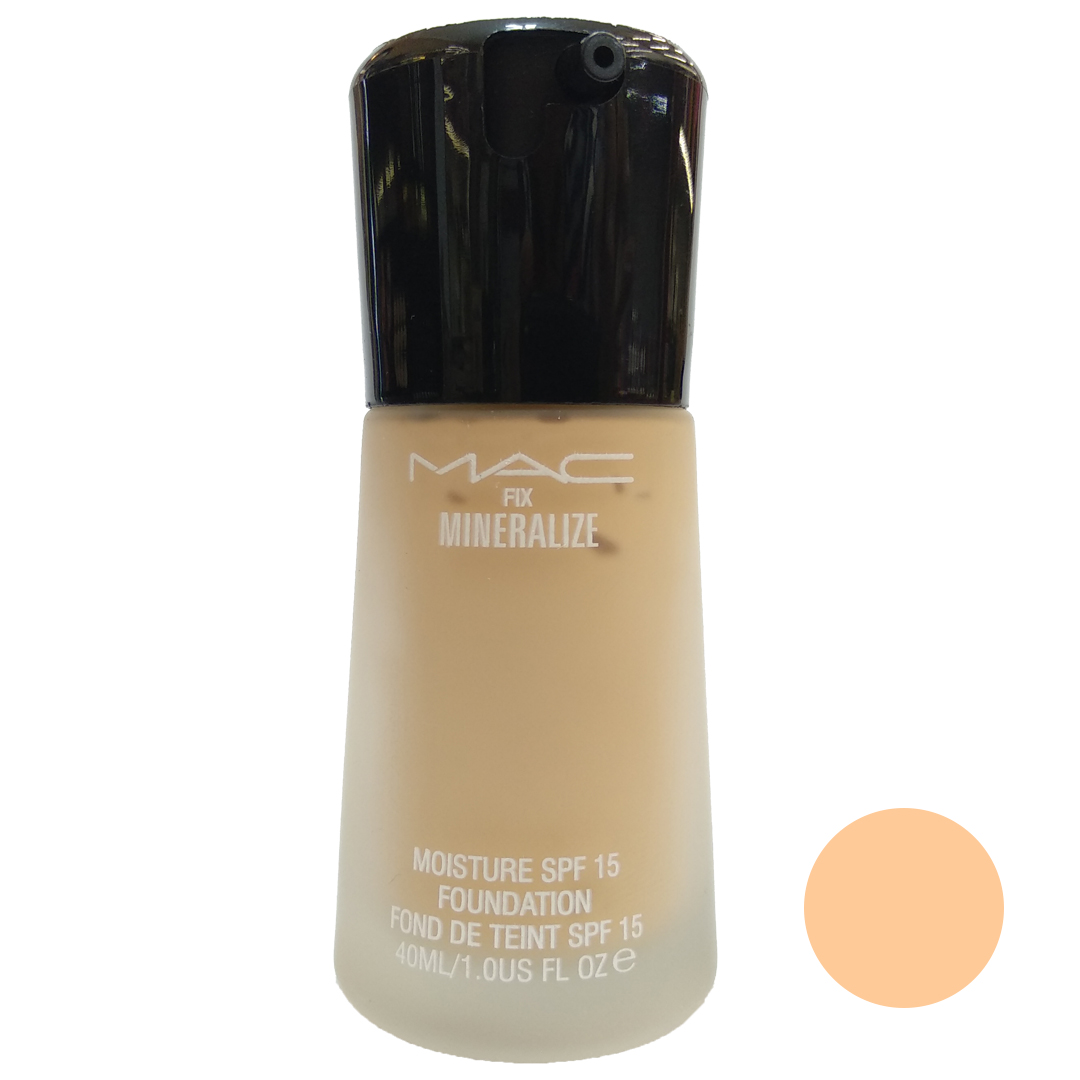 کرم پودر مک فیکس مدل mineralize شماره nc15 حجم 40 میلی لیتر