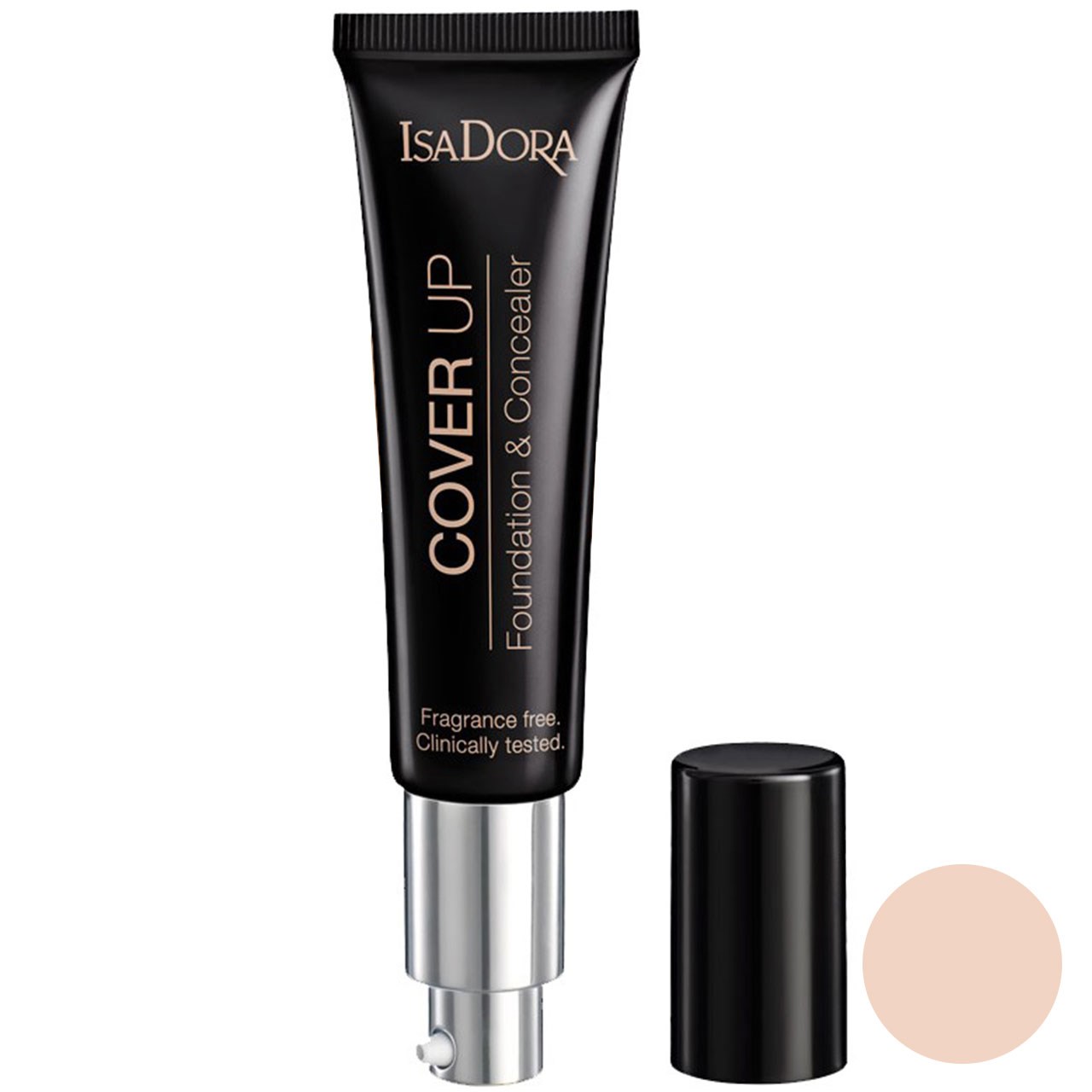 کرم پودر و کانسیلر ایزادورا سری cover up مدل light cover 60