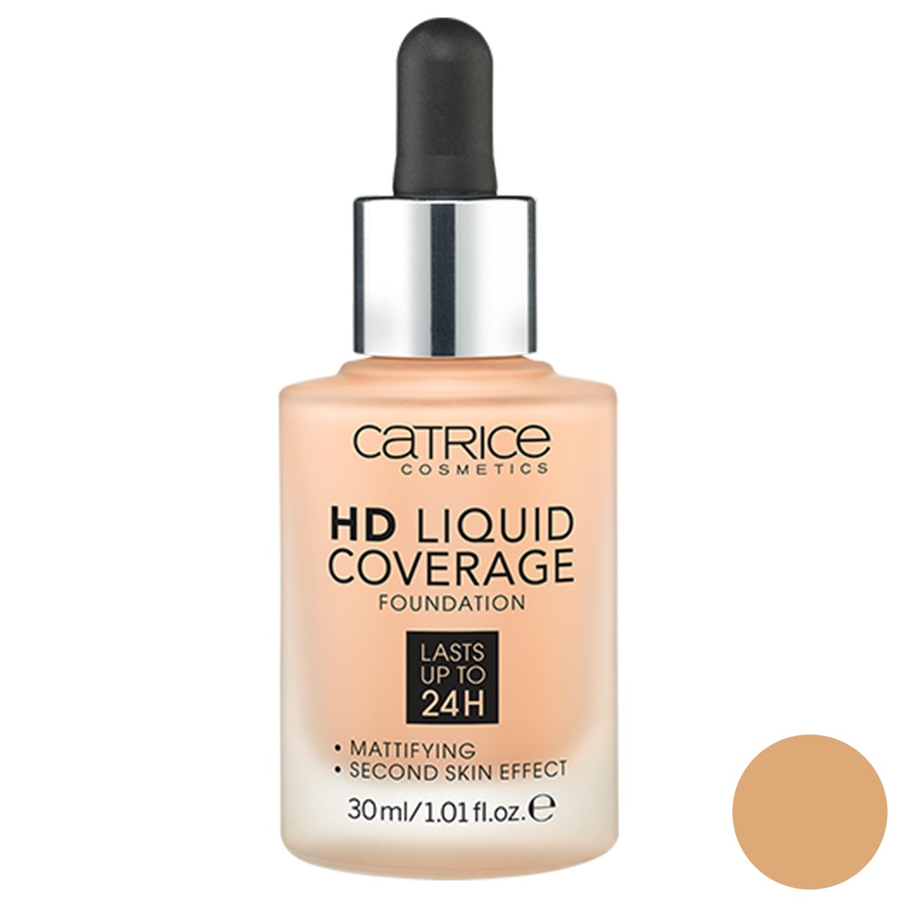 کرم پودر کاتریس سری hd مدل liquid coverage شماره 030