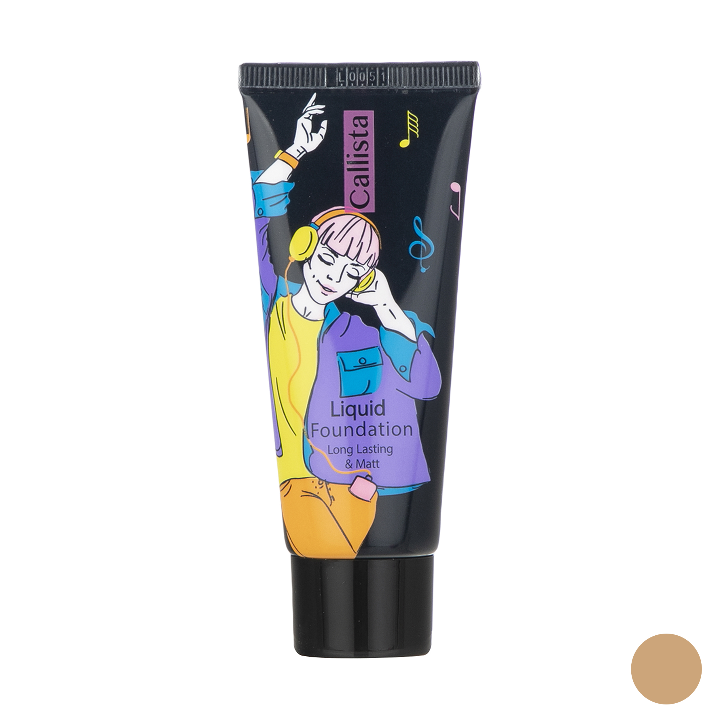 کرم پودر کالیستا مدل long lasting and matt شماره m14 حجم 35 میلی لیتر