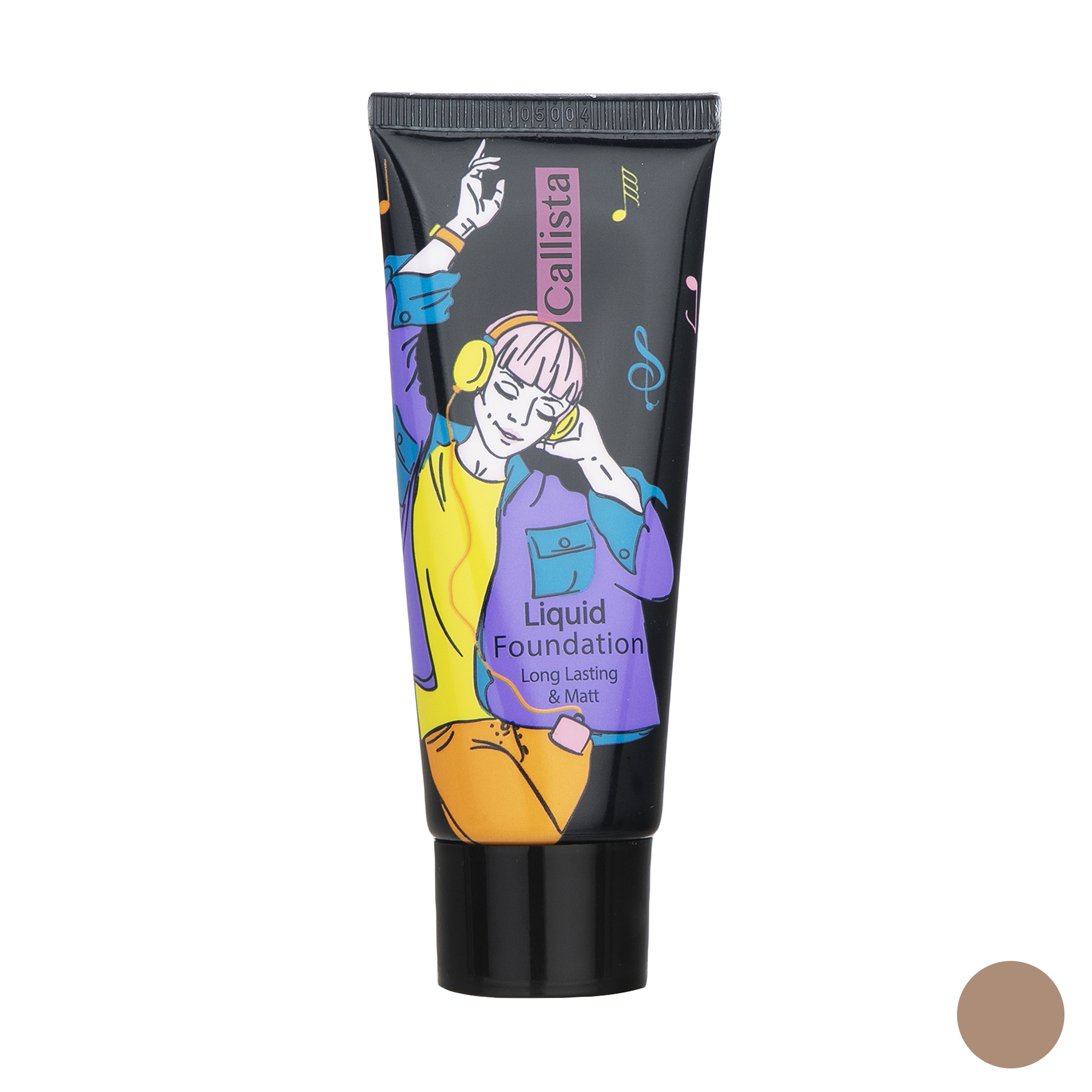 کرم پودر کالیستا مدل long lasting and matt شماره m15