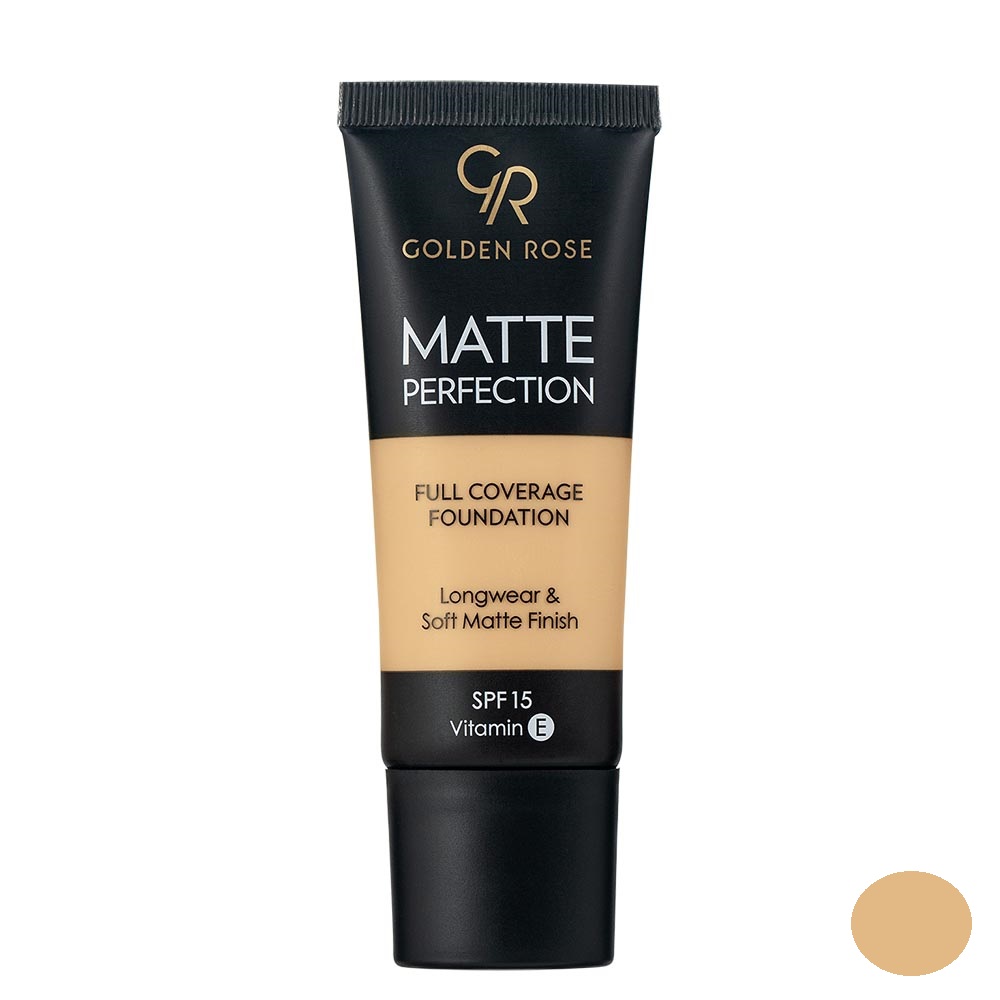 کرم پودر گلدن رز مدل matte perfection شماره w4 حجم 35 میلی لیتر
