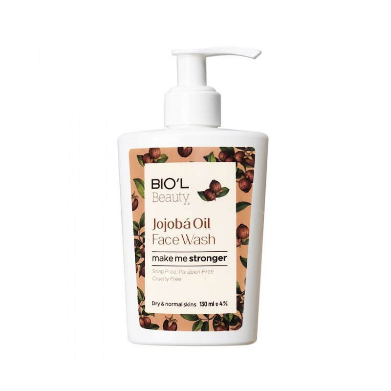کرم ژل شستشو صورت بیول مدل jojoba حجم 130 میلی لیتر