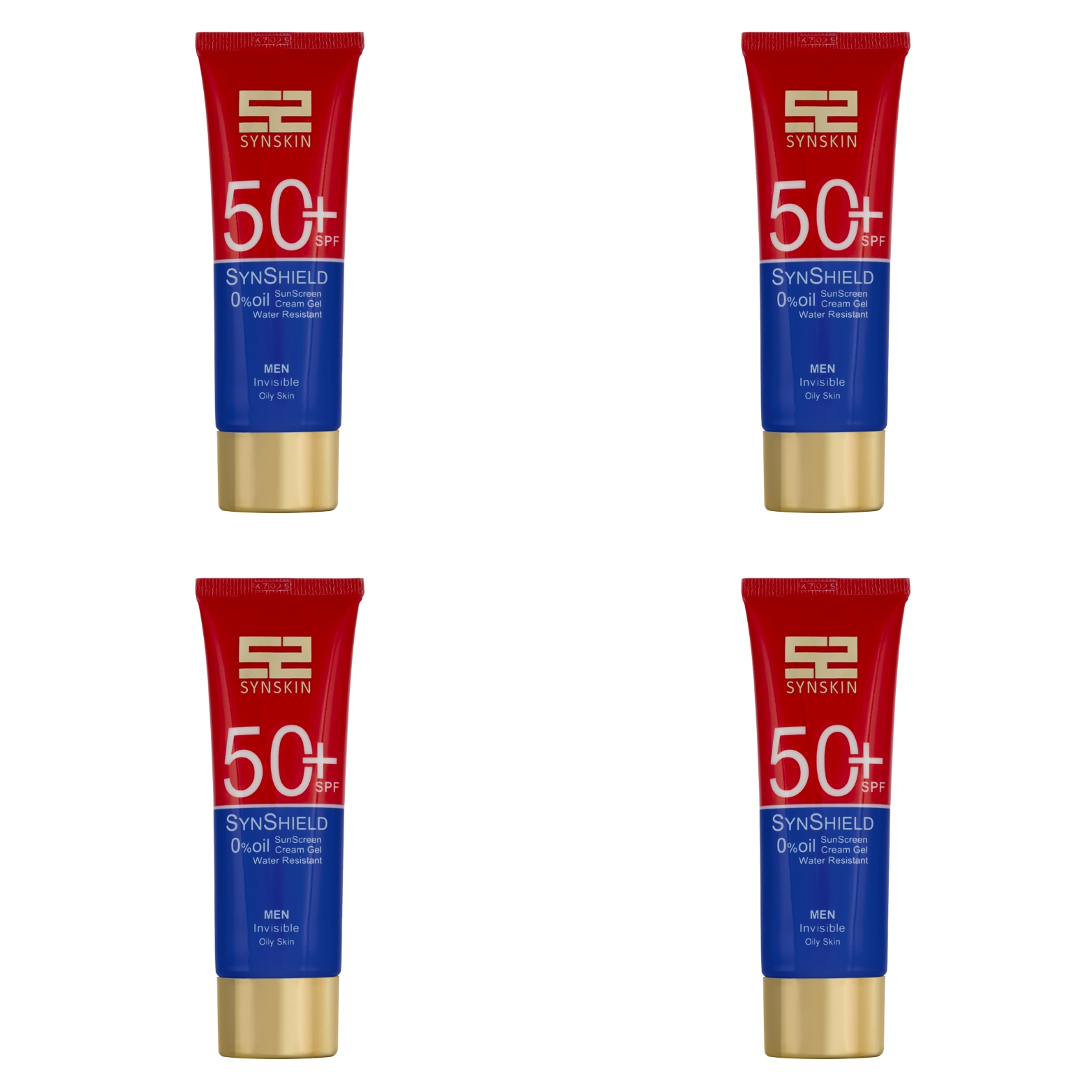 کرم ژل ضد آفتاب ساین اسکین مدل invsible m حجم 50 میلی لیتر مجموعه 4 عددی