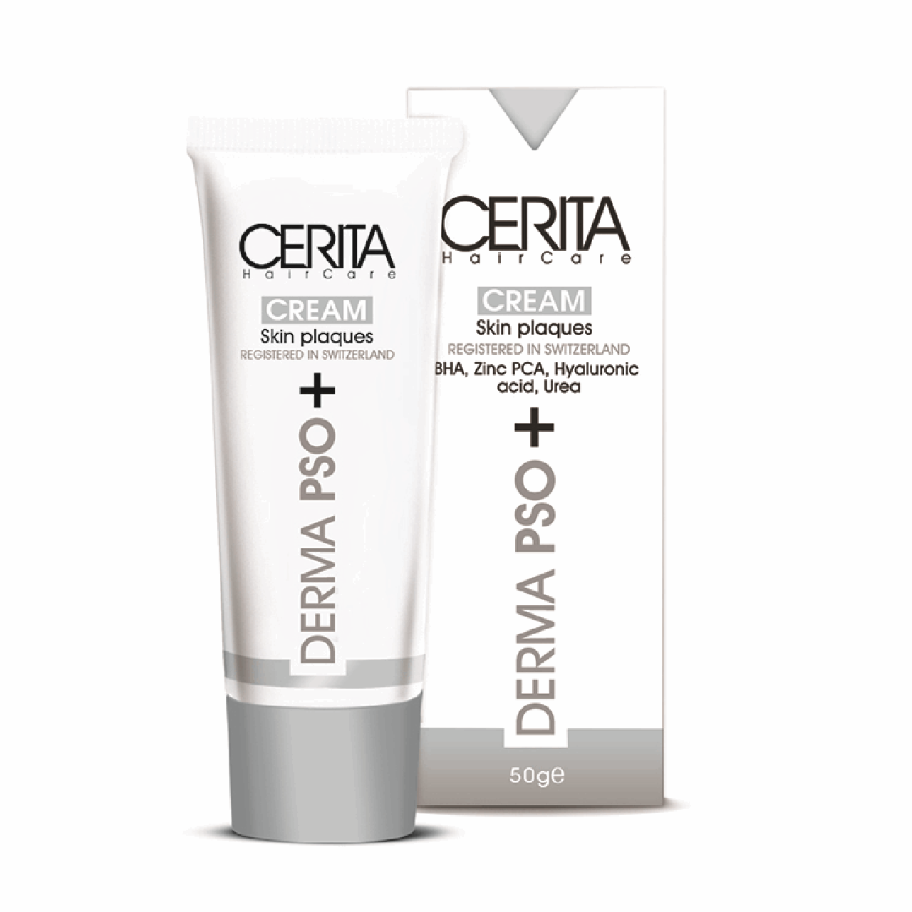 کرم کنترل کننده پوست بدن سریتا مدل derma pso حجم 50 میلی لیتر