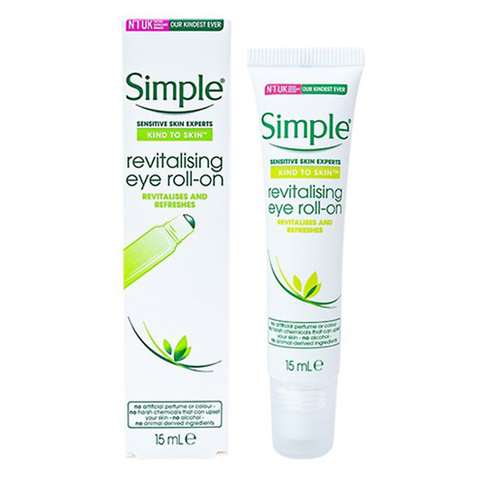 کمپلکس دور چشم سیمپل مدل eye roll on حجم 15 میلی لیتر