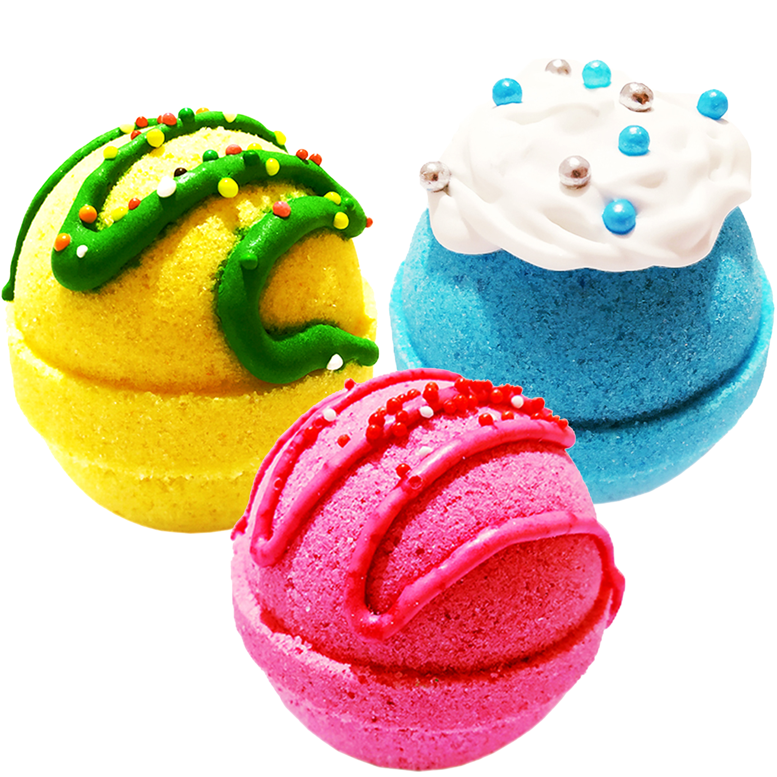 کوکتل نمک حمام اور مدل sweets ryb وزن ۱۱۵ گرم بسته 3 عددی