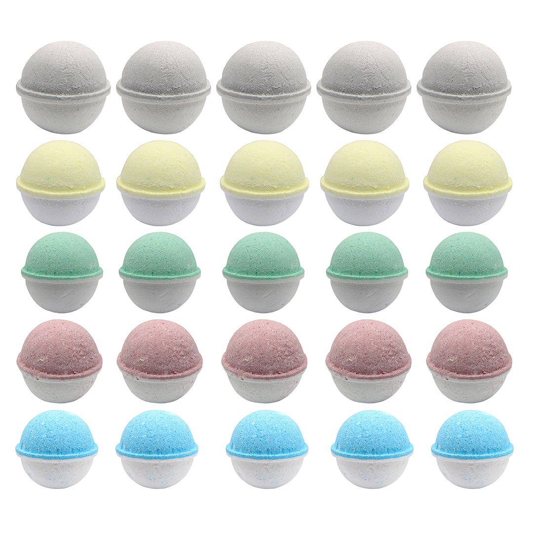 کوکتل نمک حمام زاوانو مدل color 01 وزن 60 گرم بسته 25 عددی
