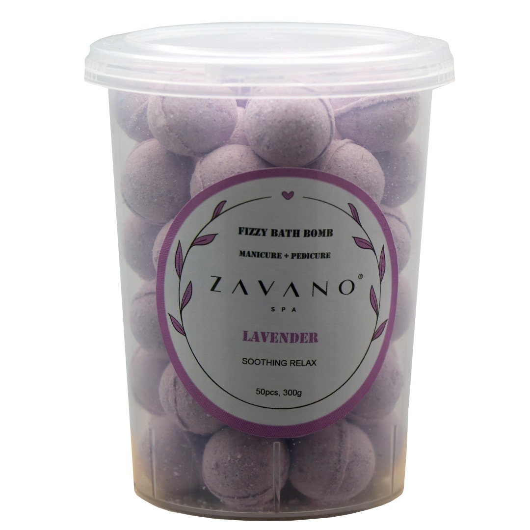 کوکتل نمک حمام زاوانو مدل lavender وزن 300 گرم بسته 50 عددی