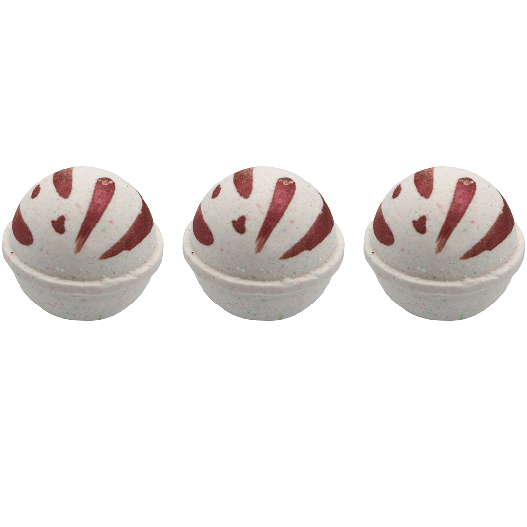 کوکتل نمک حمام مدل pomegranate کد 03 وزن 60 گرم بسته 3 عددی