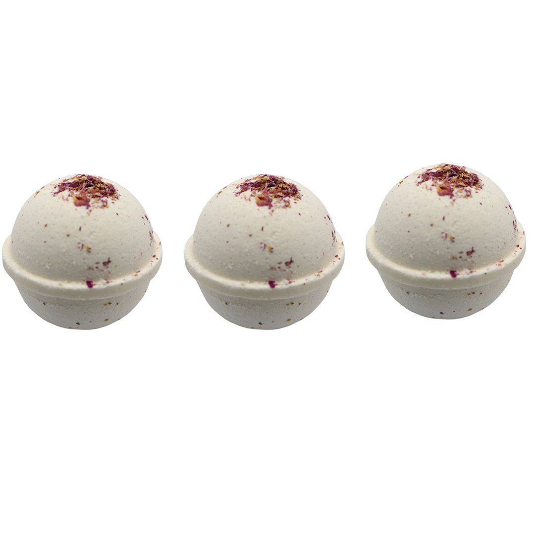 کوکتل نمک حمام مدل rose کد 01 وزن 60 گرم بسته 3 عددی